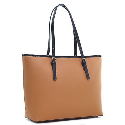 Classic Faux Leather Tote