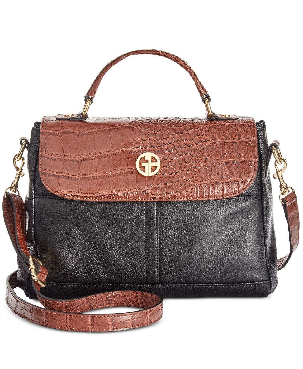 Giani Bernini Pebbled Leather Crossbody Purse