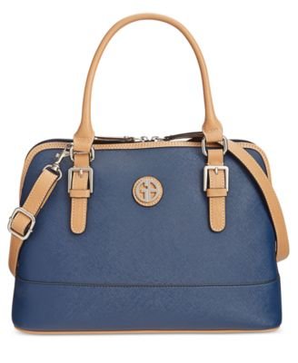 Giani Bernini Saffiano Leather Satchel Purse